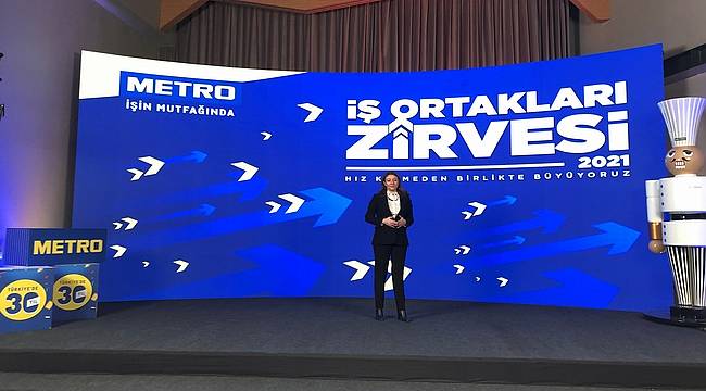 Metro Türkiye, İş Ortakları Zirvesi'nde tedarikçileriyle bir araya geldi 