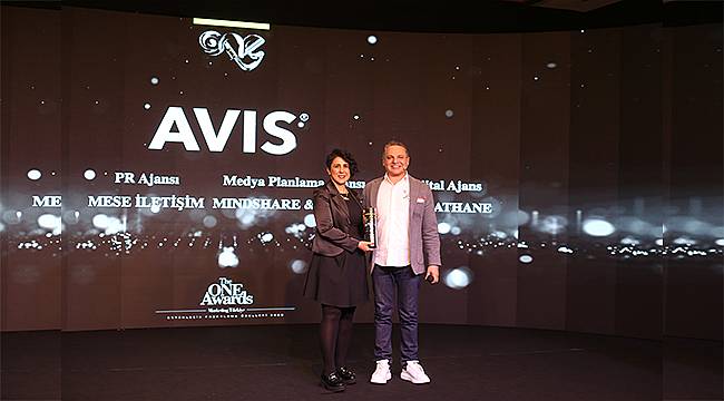 AVIS'e "Araç Kiralama Kategorisinde Yılın İtibarlısı" Ödülü