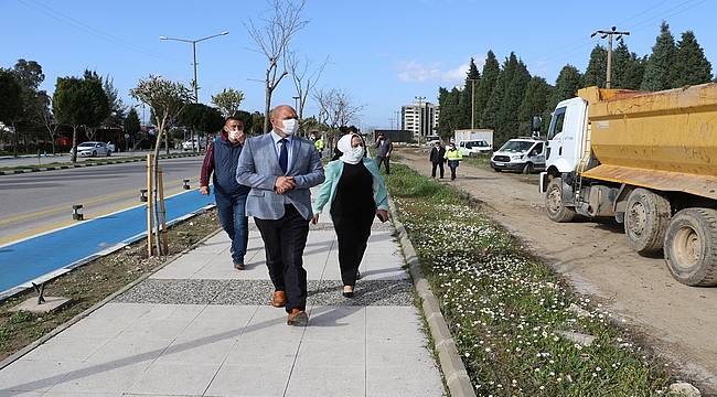 Muhsin Yazıcıoğlu Bulvarı'nda Prestij Çalışması