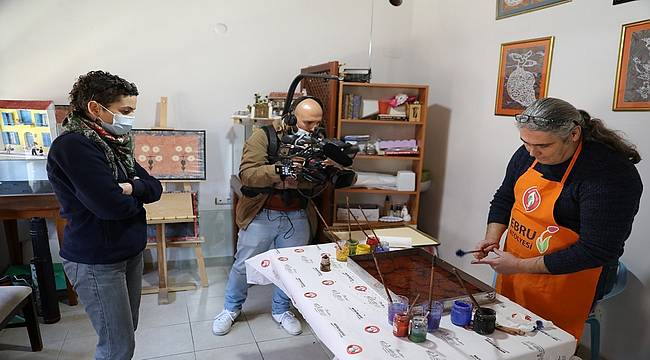Tarihi Zahire Pazarı ve Türk Ebru Sanatı 'France 5 TV' Kanalında