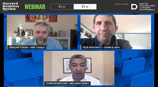 Webinar: "Pazarlama İletişiminin Dijital Dönüşümünde Sorumluluk ve Sürdürülebilirlik"