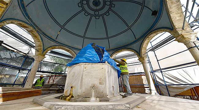 193 yıllık Ali Paşa Şadırvanı restore ediliyor 