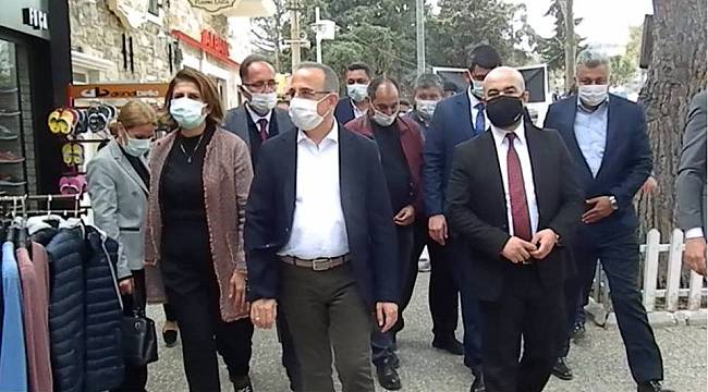 AK Parti İzmir İl Başkanı Kerem Ali Sürekli, Foça'yı ziyaret etti