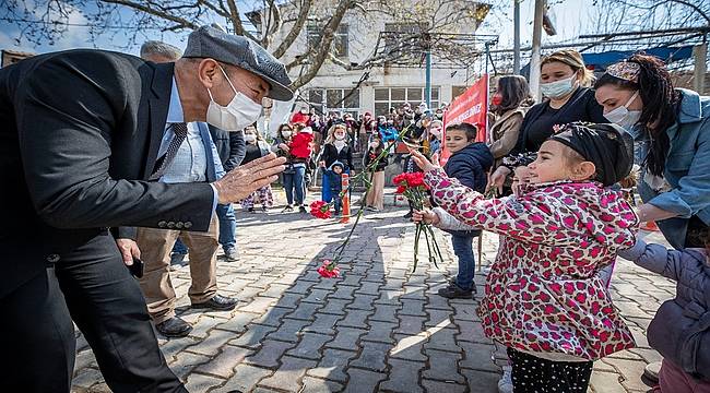 Başkan Soyer'den 23 Nisan mesajı: "Sağlıklı günlerde yeniden coşkuyla kutlayacağız"