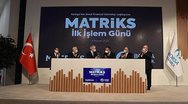 Borsa İstanbul'da gong Matriks için çaldı 
