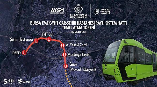 Bursa demir ağlarla örülüyor