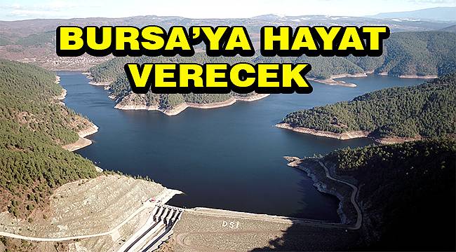 Çınarcık'ın suyu bir adım daha yaklaştı