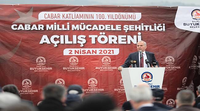 Büyükşehir, 100 yıllık katliamı unutturmadı