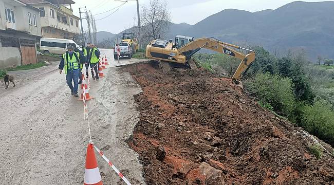 Büyükşehir'den anında müdahale