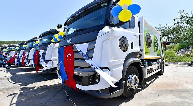 Büyükşehir'den Buca'ya 28 araçlık filo desteği