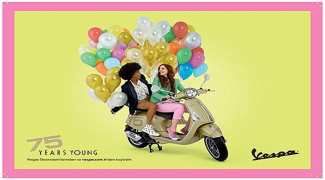 Dünyanın Motosiklet ve Moda İkonu Vespa 75 Yaşında!