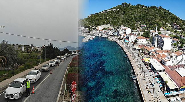 Karaburun'da 100 bin nüfusla tam kapanma! 