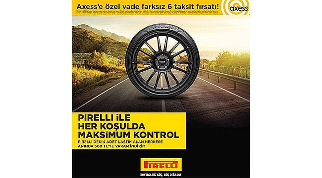 Pirelli'den avantajlı kampanyalar 