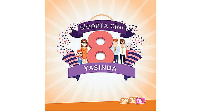 Sigorta Cini 8. yılını kutluyor 