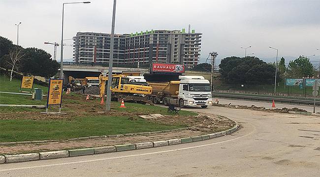 Yollar genişliyor trafik rahatlıyor 