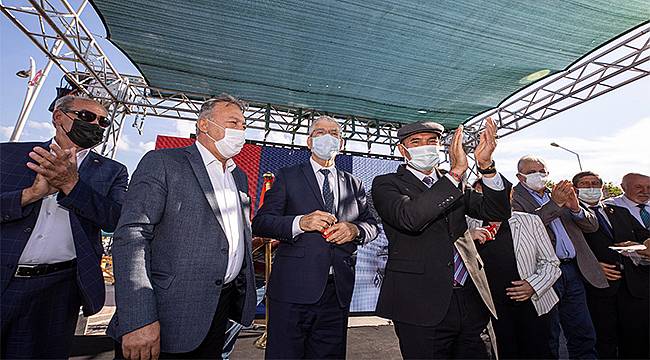 Başkan Soyer Karaburun'daki tarihi projeleri anlattı 