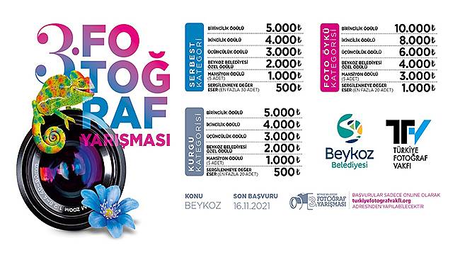 Beykoz Belediyesi 3. Fotoğraf Yarışması Başlıyor