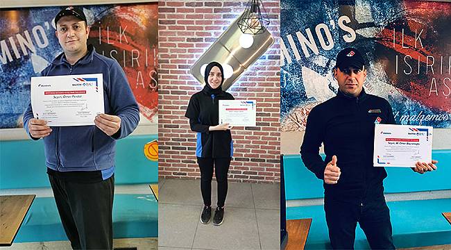 Domino's, restoran müdürü gelişim programının ilkini gerçekleştirdi