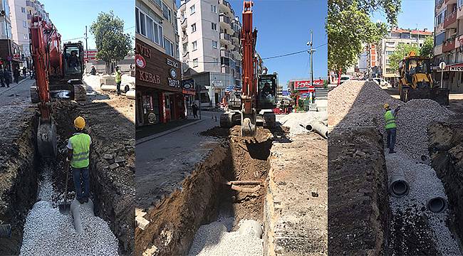 Güzelyalı'da altyapı güçleniyor 