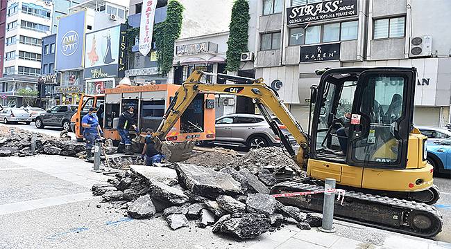 İZSU taşkınları önleyecek çalışmalarını sürdürüyor 