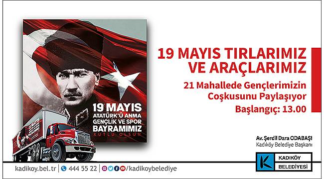 Kadıköy, 19 Mayıs kutlamalarına hazır 
