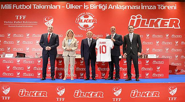 Ülker, Milli Futbol Takımları'nın Sponsoru oldu 