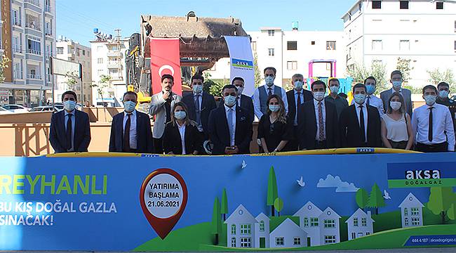 Reyhanlı doğal gaza kavuşuyor