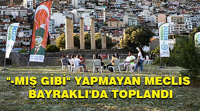 Bayraklı Belediyesi Çocuk Meclisi tarihi Smyrna kentinde toplandı
