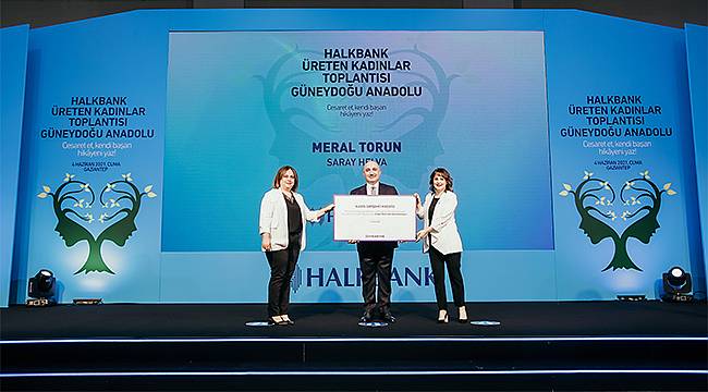 Halkbank bu kez kadın kooperatiflerine destek veriyor