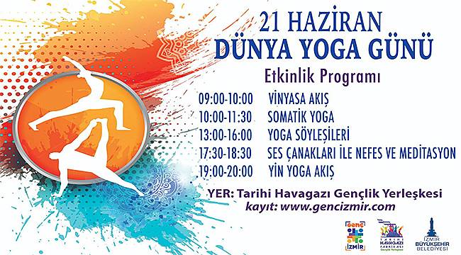 İzmir Büyükşehir'den yoga etkinliği 