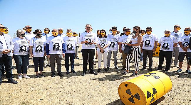 İzmir'in Çernobili'nde Kazım Koyuncu anıldı! 