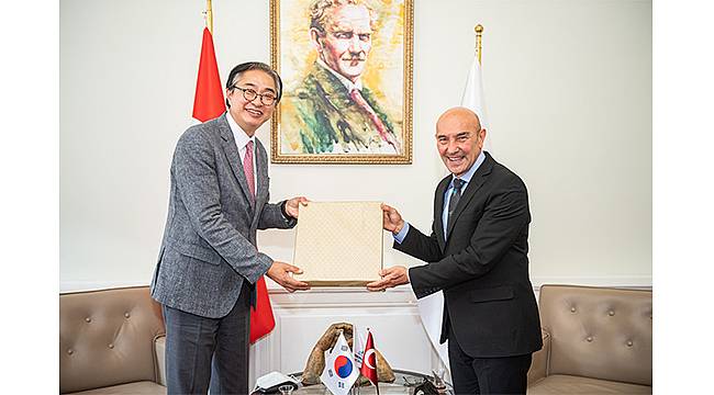 Kore'nin Ankara Büyükelçisi Soyer'i ziyaret etti 