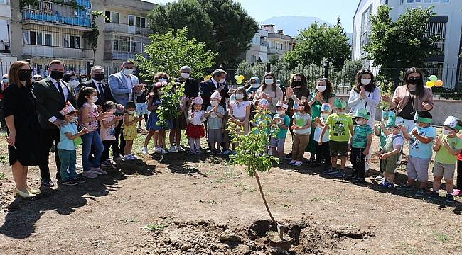 Minik öğrenciler, doğa için seferber oldu