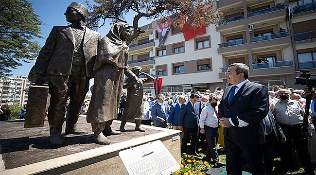 Mübadele Parkı ve Anıtı törenle açıldı 