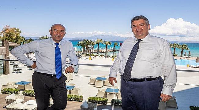 Tunç Soyer: Çeşme'nin 50 yıllık geleceğini yapıyoruz