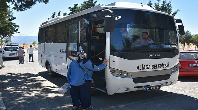 Aliağa Belediyesinden Bayramda Ücretsiz Ulaşım 