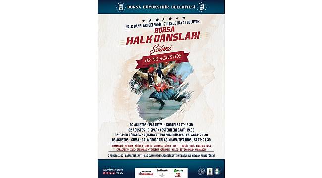 Halk Dansları Şöleni başlıyor