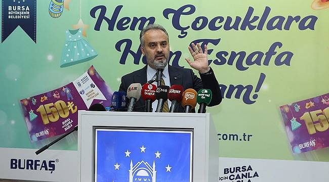 Hem esnaf hem çocuklar bayram edecek
