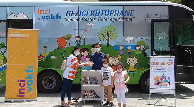İnci Vakfı'ndan "Kitap Kardeşliği"ne davet