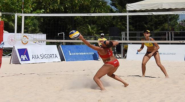 İzmir, CEV U20 Plaj Voleybolu Avrupa Şampiyonası'na ev sahipliği yapıyor 