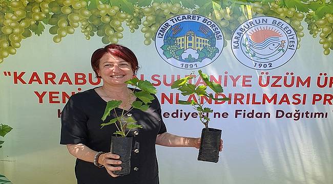 Karaburun'da bağcılık yeniden canlanıyor