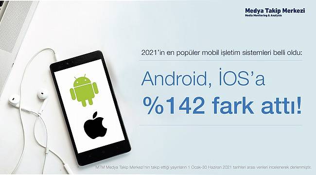 2021'in en popüler mobil işletim sistemleri belli oldu: Android, iOS'a %142 fark attı!