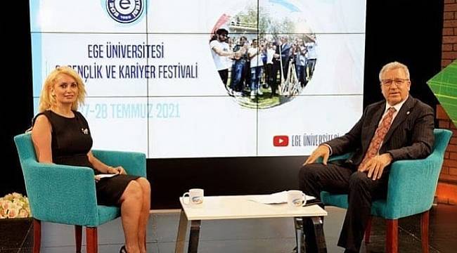 Ege'de "2. Online Gençlik ve Kariyer Festivali" rüzgarı esti 