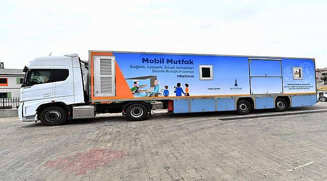 İzmir Büyükşehir'in mobil mutfağı Muğla'da 