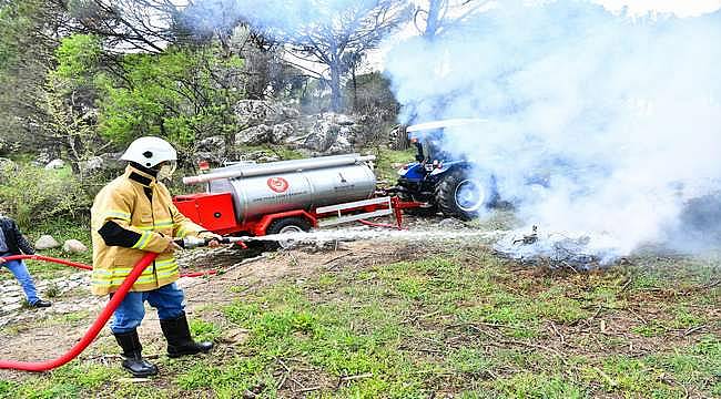 İzmir'de orman seferberliği devam ediyor