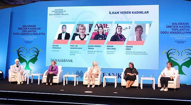 Kadın girişimciler Halkbank'ın desteğiyle üretime yöneliyor