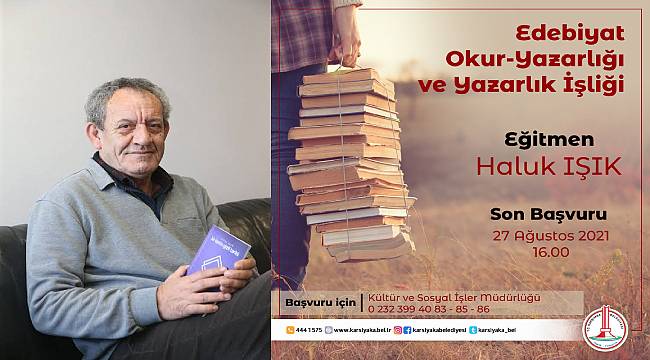 Karşıyaka Belediyesinde "Yazarlık İşliği" başlıyor
