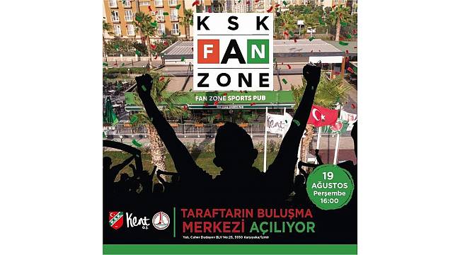 Karşıyakalı taraftarlar için yeni bir yaşam merkezi: KSK Fan Zone