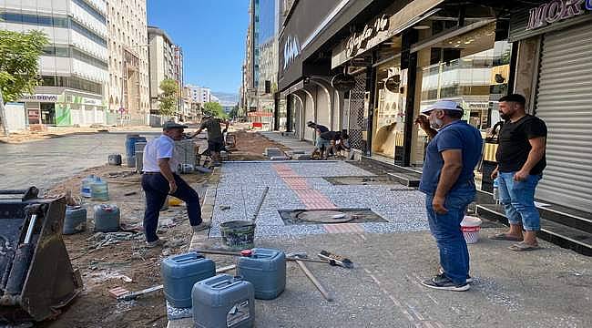 Soyer, Halit Ziya Bulvarı'ndaki çalışmaları denetledi 