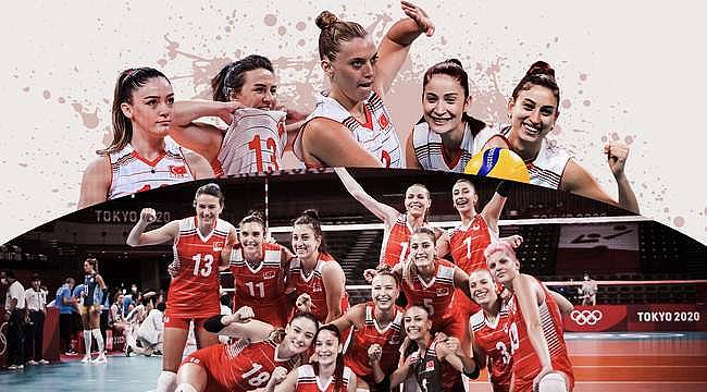 VakıfBank, Tokyo 2020 Olimpiyat Oyunları'nda 13 isimle temsil edildi 